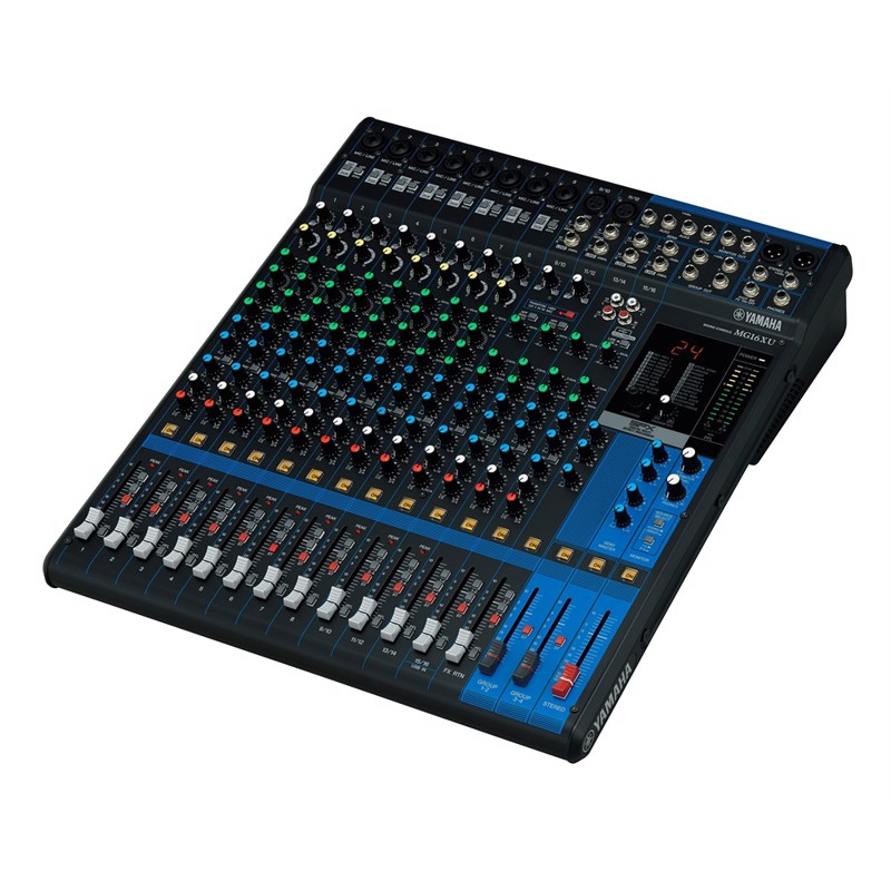 Mg16xu   Pa Mixer Med Fx 10 Mic   16 Line Inputs (8 Mono + 4 Stereo) 4 Group fra Yamaha