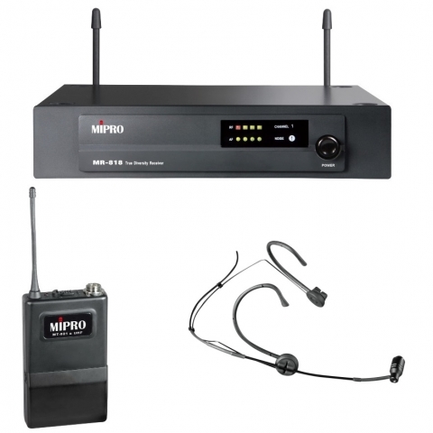 Mr818 Mt + Mu53hn   Bundle fra Mipro