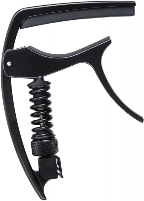Pw Cp 09 Ns Tri Action Capo   Sort fra D'addario