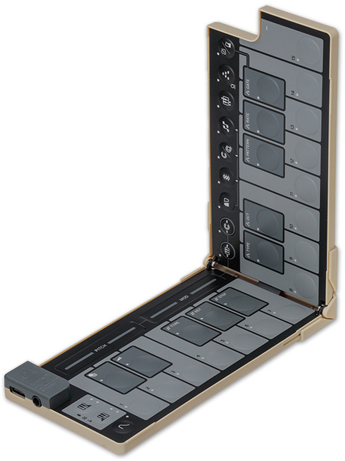 Nanokey Midi Usb Folding Keyboard   Sand Beige fra Korg