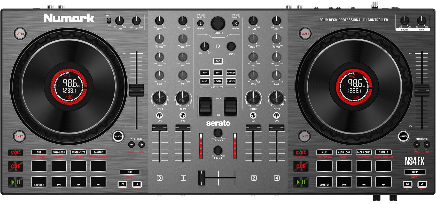 Ns4fx Dj Controller fra Numark
