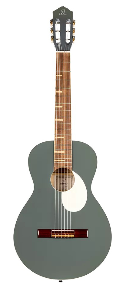 Rga Plt Klassisk Guitar 4 4 Inkl. Gigbag   Platinum Grey fra Ortega
