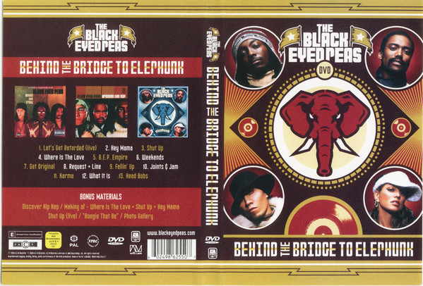 The Black Eyed Peas   Behind The Bridge To Elephunk (dvd)
