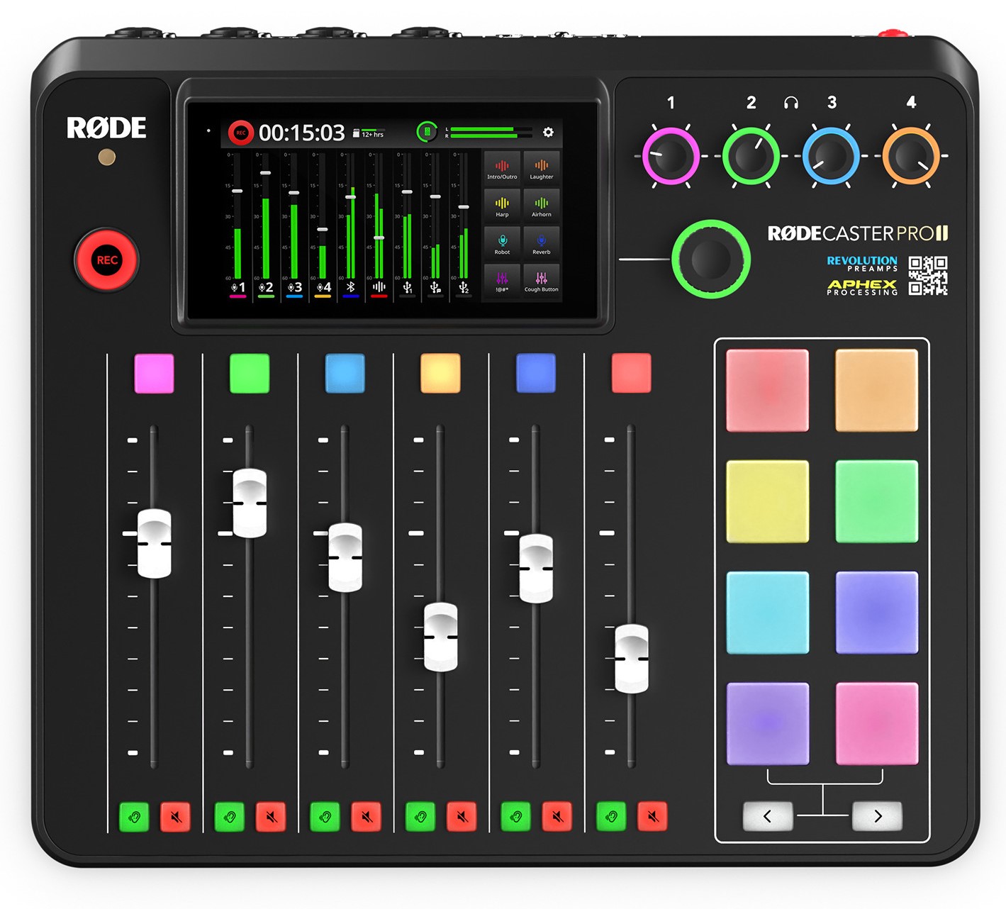 Caster Pro Ii Podcast Mixer fra Røde