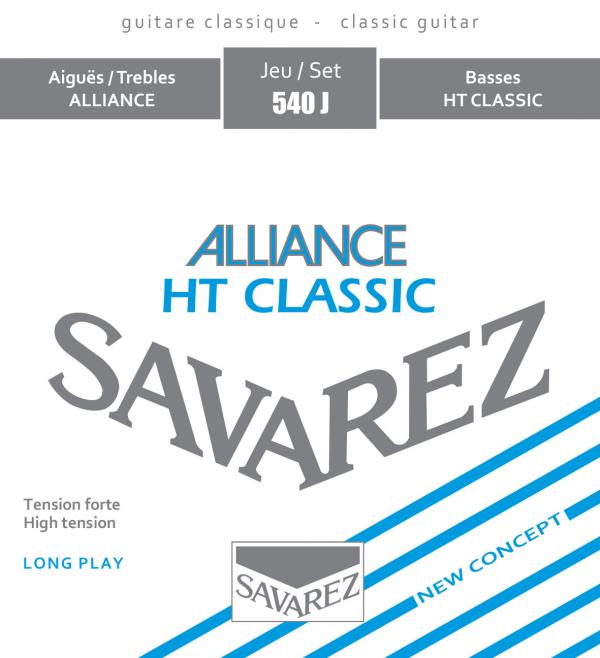 540j High Tension   Spansk Guitar Strenge fra Savarez