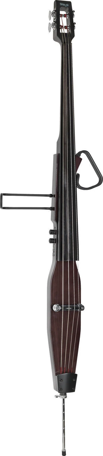 Elektrisk Kontrabas   3 4   Dark Brown fra Stagg