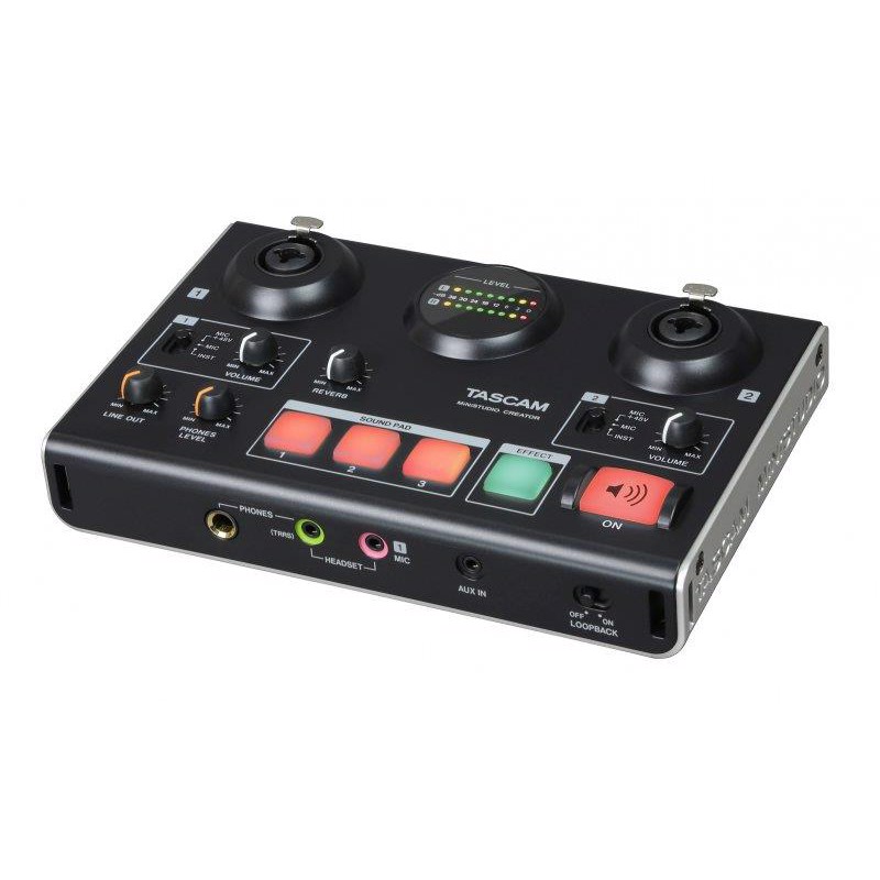 Us 42b Mini Studio Creator Audio Interface fra Tascam