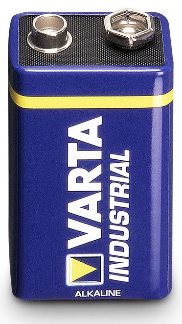 9v Batteri fra Varta