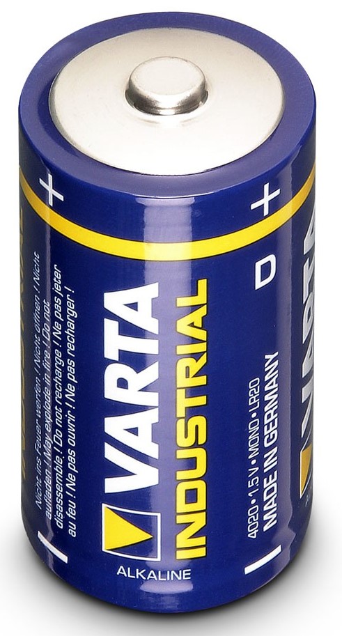 D 1,5v Batteri fra Varta
