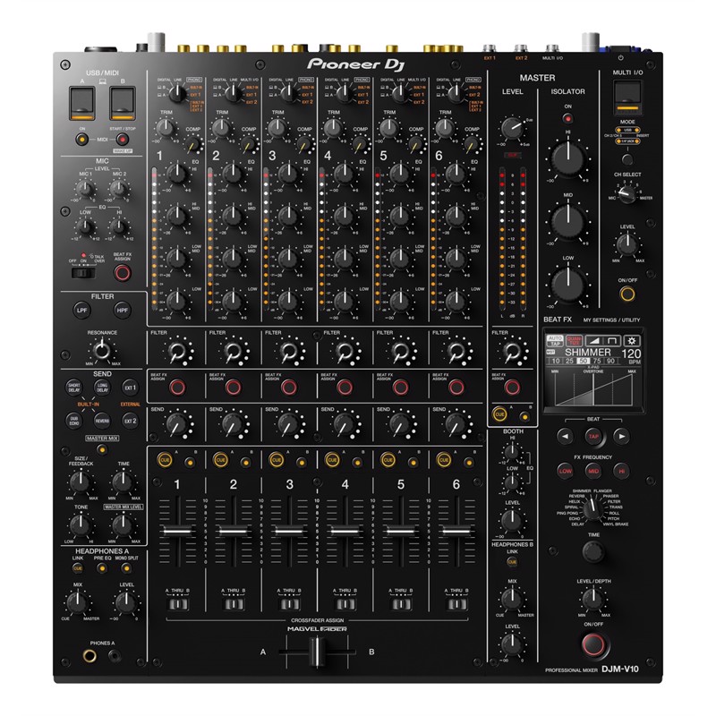 Djm V10. 6 Kanals Digital Mixer fra Pioneer