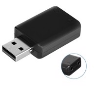 Usb Audio Adapter Til Minijack In Out fra Boya