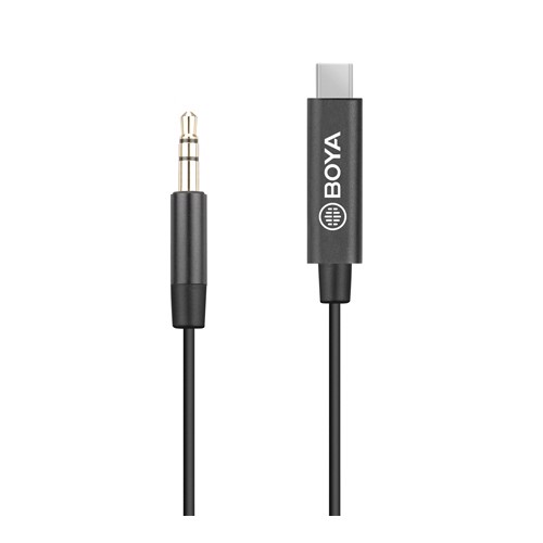 Adapterkabel 3,5 Minijack Til Usb Type C fra Boya