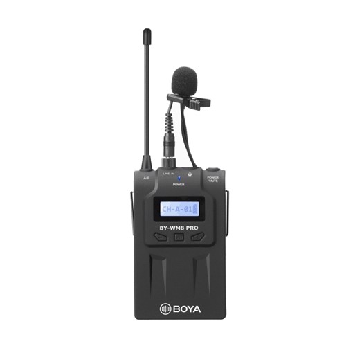 Tx8 Pro Trådløs Sender Bodypack M Lavalier Mic fra Boya