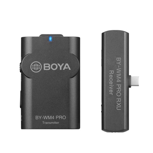 Trådløs Sæt M Usb C Reciever Og Lavalier Sender Wm4 fra Boya