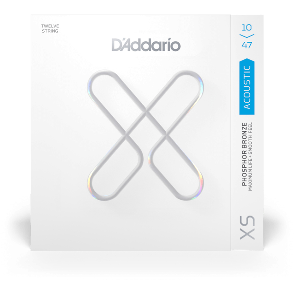 Xsapb1047 12 Western Guitar Strenge,010 047 fra D'addario