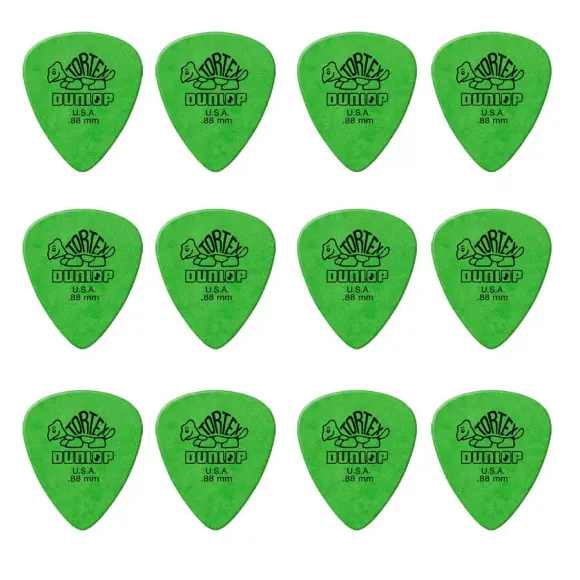 498p.88 Tortex Jazz Iii Plektre   12 Stk. Pakke fra Dunlop