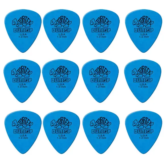 498p1.0 Tortex Jazz Iii Plektre   12 Stk. Pakke fra Dunlop