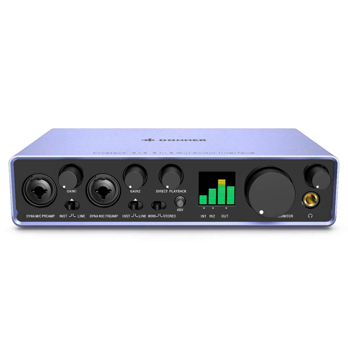 Livejack 2x2 Audio Interface fra Donner