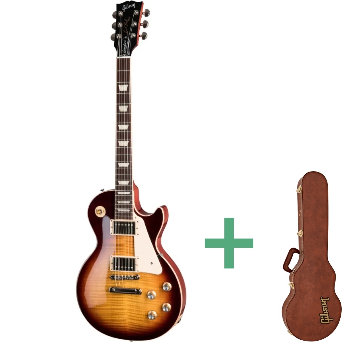Les Paul Standard 60s El Guitar Bourbon Burst fra Gibson