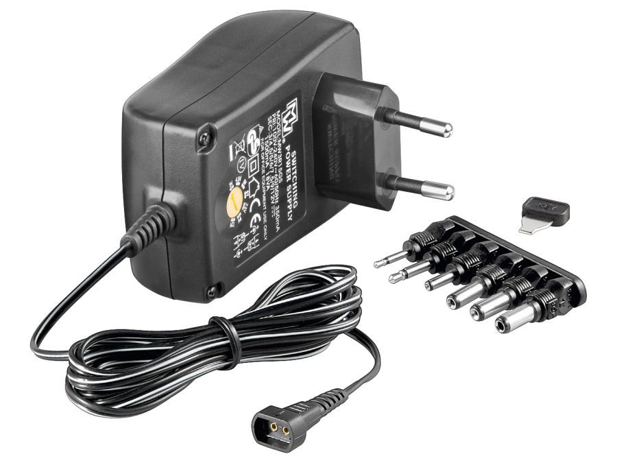 Universal Netadapter   3 12v Dc 1500ma fra Goobay