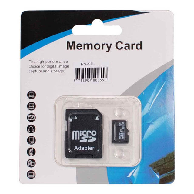 Sd Card 16 Gb Speicherkarte Mit Adapter fra High Speed