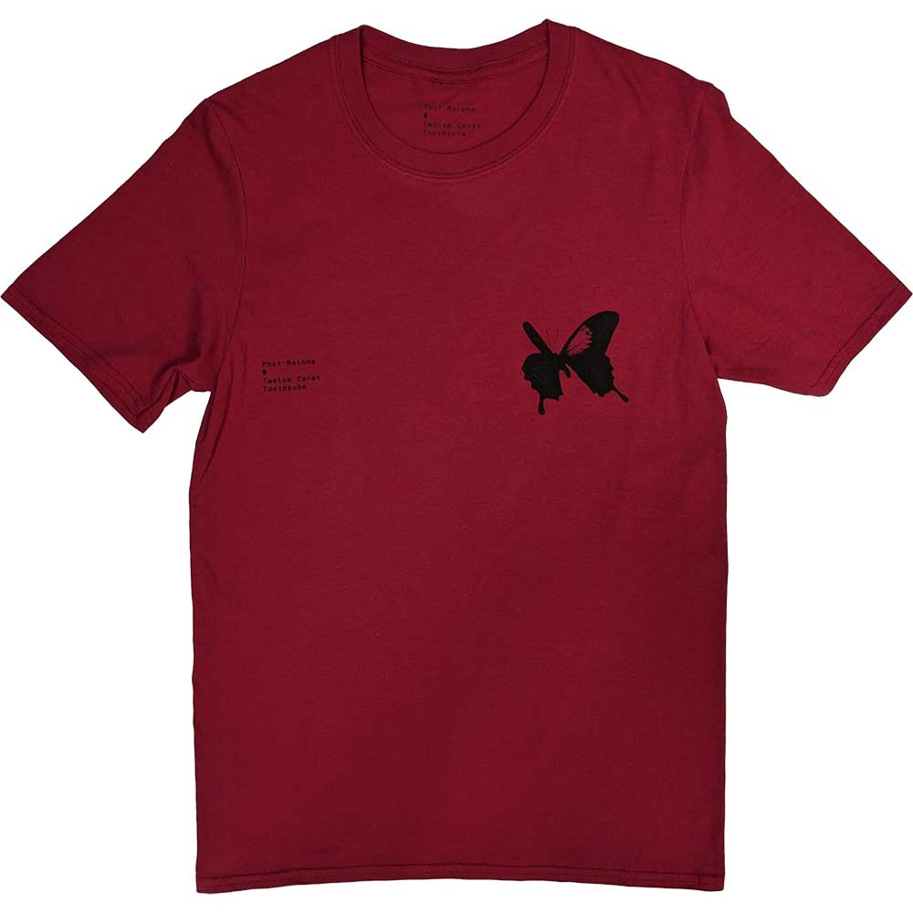 Post Malone Unisex T Shirt: Twelve Carat (ex Tour) (limited Edition) (medium)