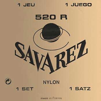 520r High Tension   Spansk Guitar Strenge fra Savarez