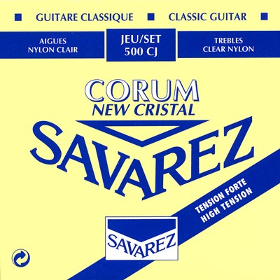 500cj New Corum Konzert Gitarrensaiten, Blau fra Savarez