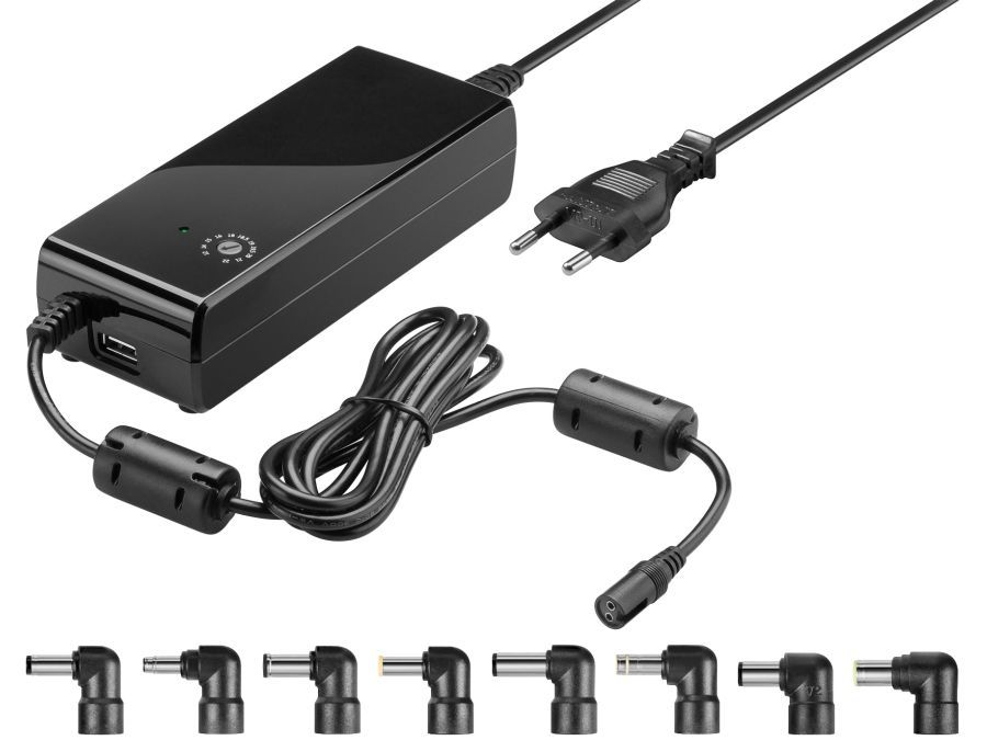Universal Notebook Adapter   12 22v Dc   3700 6000ma   90w fra Goobay