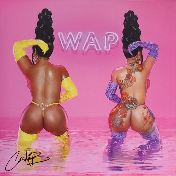 Cardi B   Wap (signeret Limited Edition) (purple Vinyl) (mindre Coverskade)
