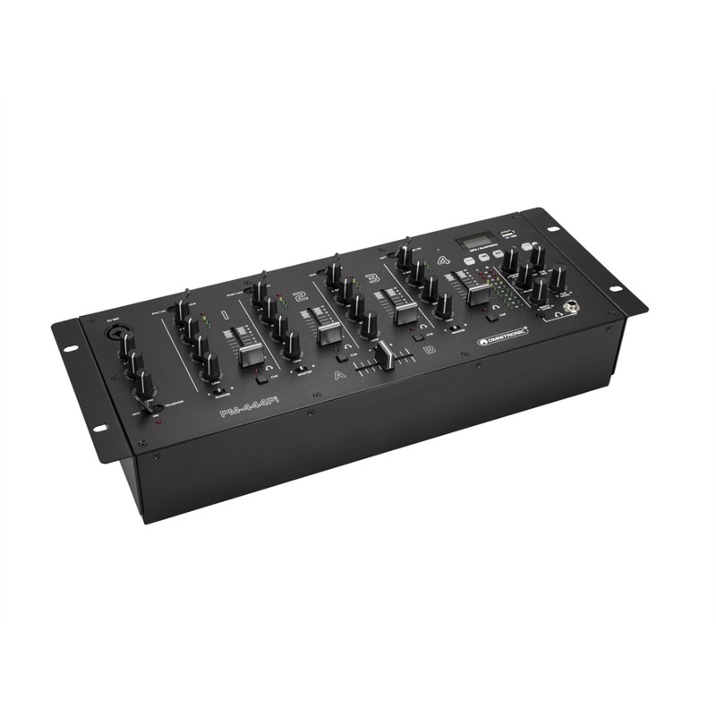 Pm 444pi 4 Channel Dj Mixer With Player & Usb Interface fra Omnitronic