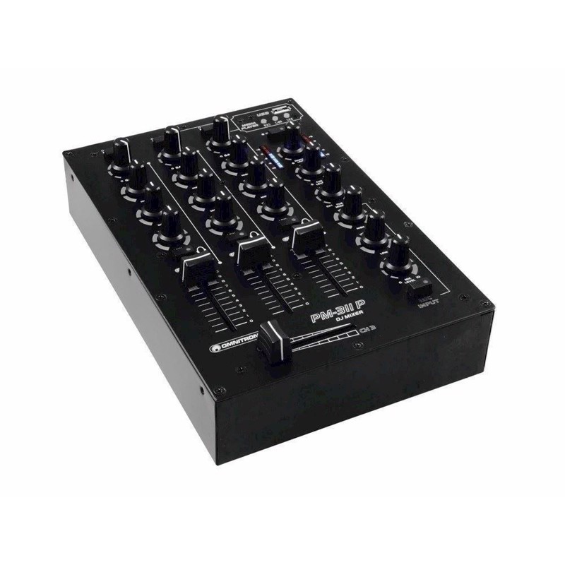 Pm 311p. Dj Mixer Med Mp3 fra Omnitronic