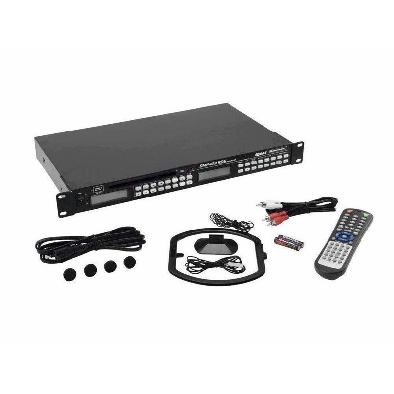 Dmp 103rds Cd Mp3 Afspiller Med Fm Rds Tuner Og Usb Port fra Omnitronic