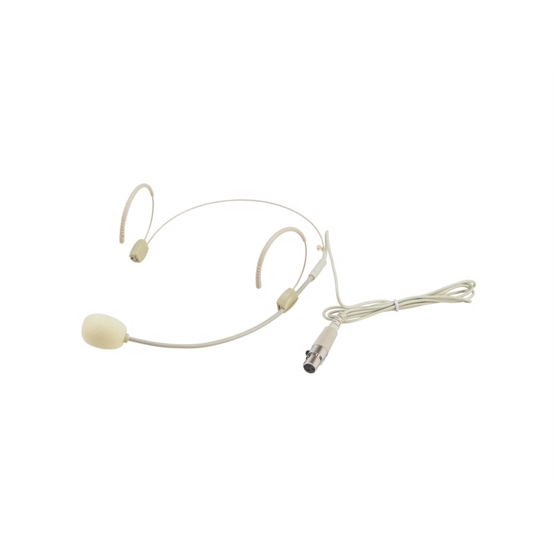 Uhf 300 Headset Microphone Skin Colored fra Omnitronic