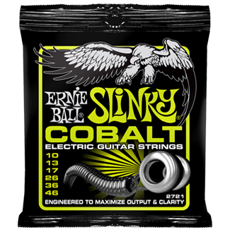 2721 Cobalt Regular Slinky El Guitar Strenge 010 046 fra Ernie Ball