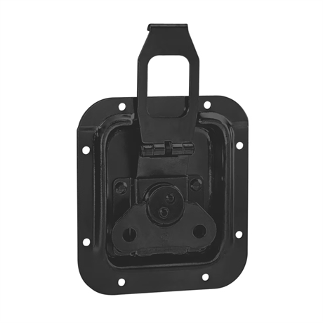Overlatch Butterfly Latch, Large, 14 Mm Deep, Black     fra Adam Hall Hardware