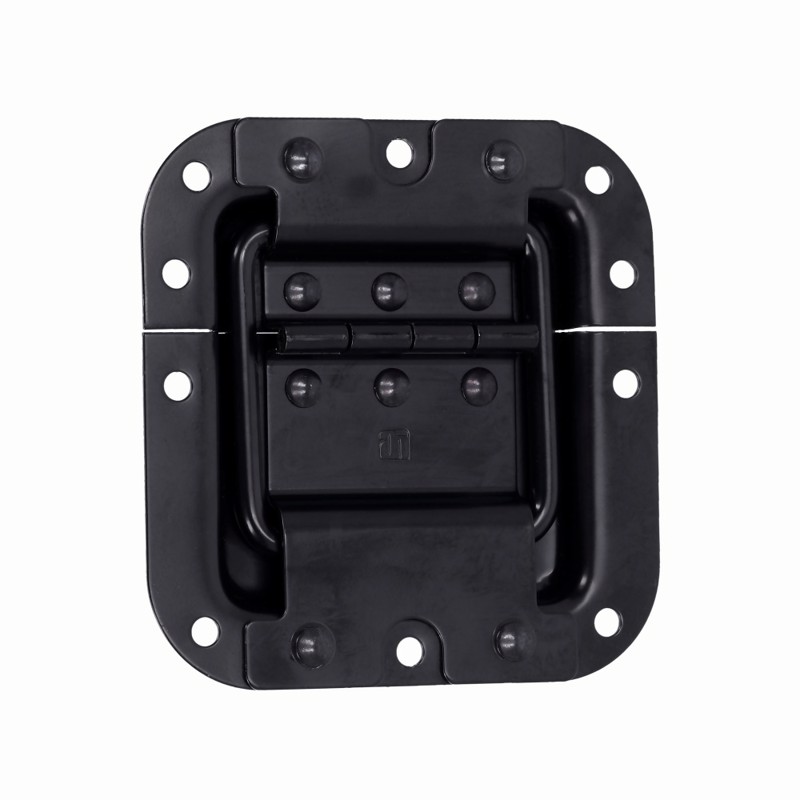 Flightcase Lid Stay Hinge Medium, Black     fra Adam Hall Hardware