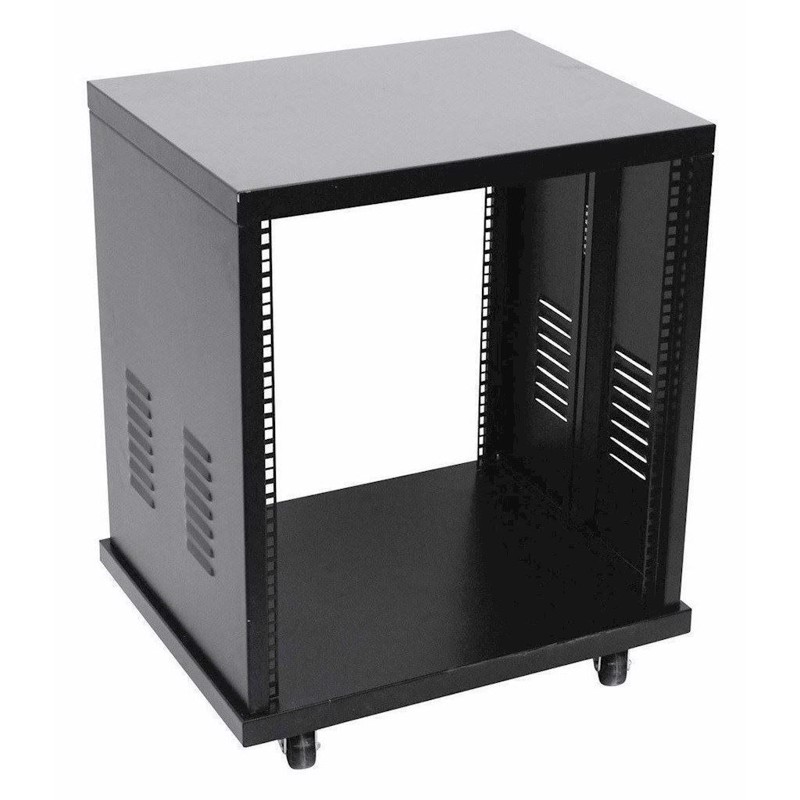 19" Metal Rack. åbent. 10 Unit fra Roadinger