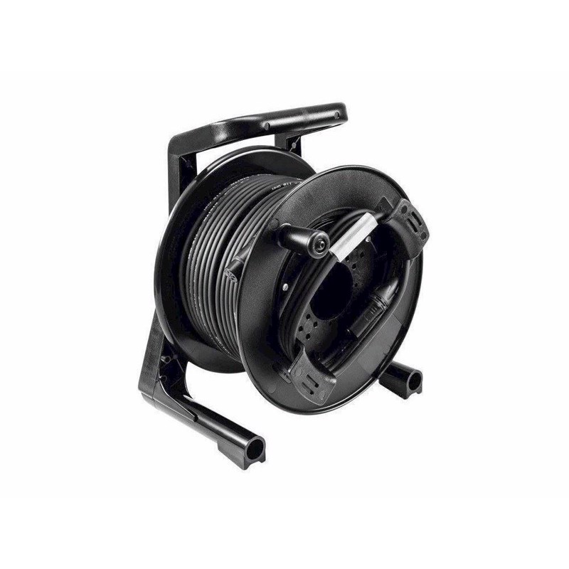 Dmx Kabeltromle. 3 Pol R R. 30 Meter fra Psso