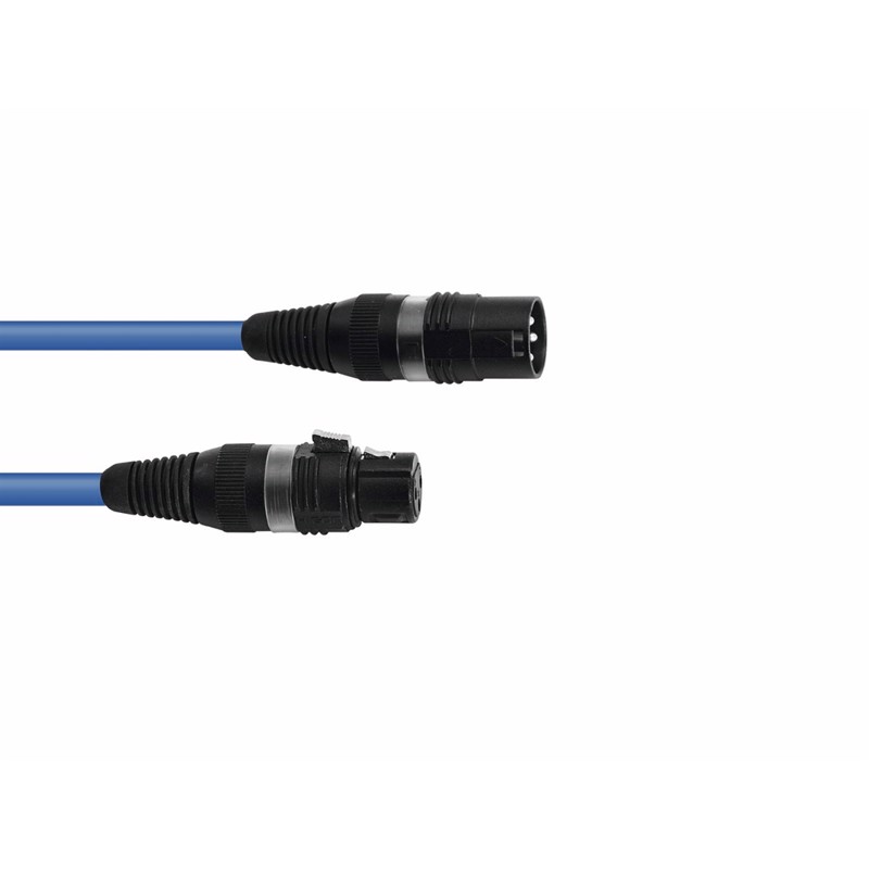 Dmx Cable R 3pin 10m Bu Hicon fra Sommer Cable