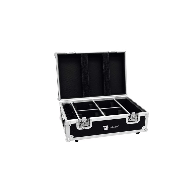 Flightcase 4x Akku Tl 3 Trusslight Quickdmx With Charg fra Roadinger