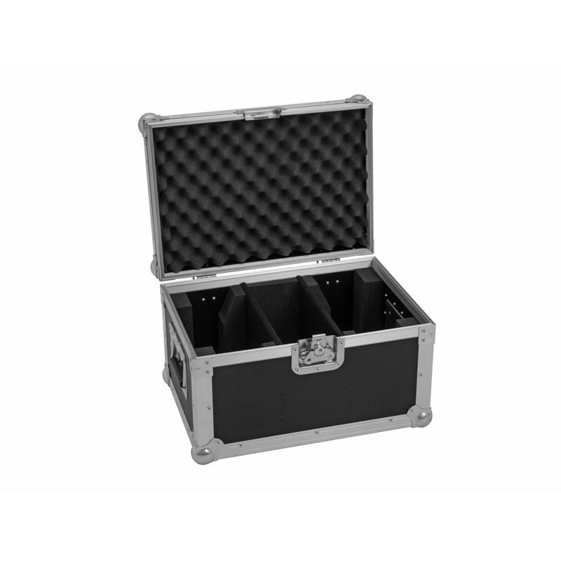 Flightcase 2x Led Cls 9 Qcl Rgb Ww 9x7w fra Roadinger