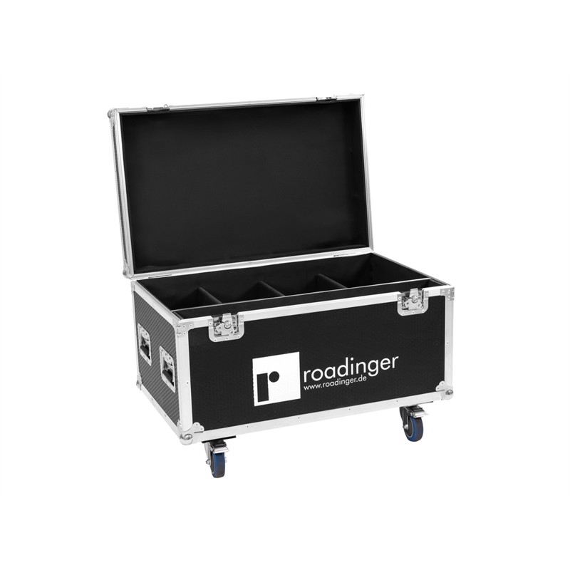 Flightcase 4x Led Ip Atmo Blinder 9 fra Roadinger
