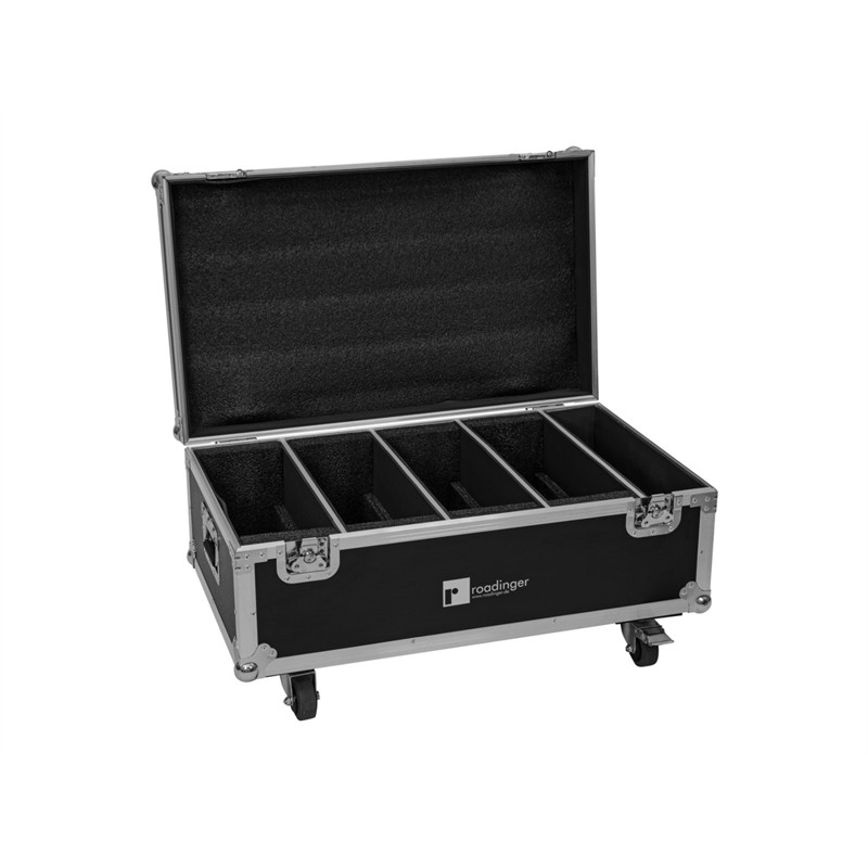 Flightcase 4x Led Cls 18 Qcl Rgb Ww fra Roadinger