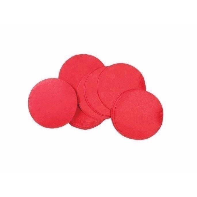Tcm Papir Konfetti. Rundt. 55x55 Mm. Rød. 1 Kg. [kun 1 Tilbage] fra Tcm Fx