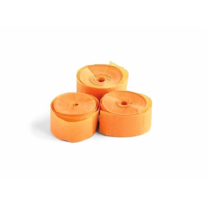 Tcm Papir Streamers. 10 Meter X 1,5 Cm. Orange. 32 Stk. fra Tcm Fx