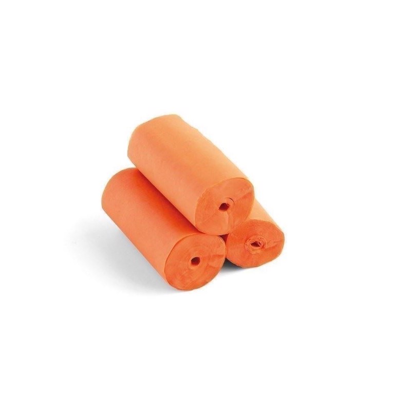 Tcm Papir Streamers. 10 Meter X 5 Cm. Orange. 10 Stk. fra Tcm Fx