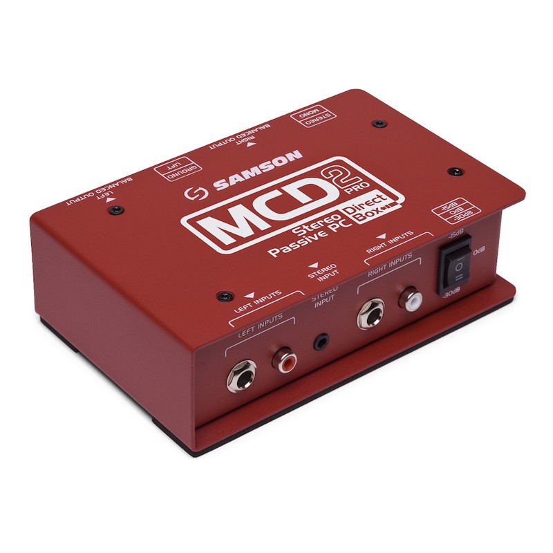 S Max Mcd2pro, Stereo Passive Pc Direct Box fra Samson