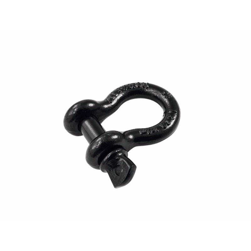Shackle 16mm Black With Screwbolt, Max Load 3.25 T fra Safetex
