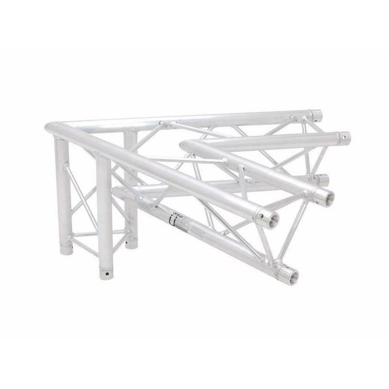 6082 Trekant Truss.  3 Vejs Hjørne (ac 20 3). 60°. 100 50 Cm. fra Alutruss